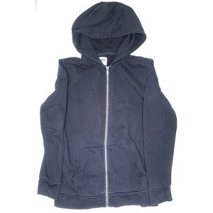 Kids’ Old Navy Black Zip Hoodie Sz L